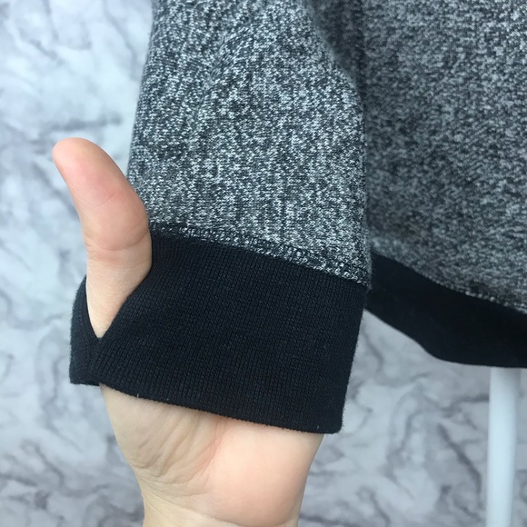 BCBG Hooded Cowl-neck Sweatshirt - Picture 12 of 16